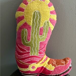 Decorative boot Pillow